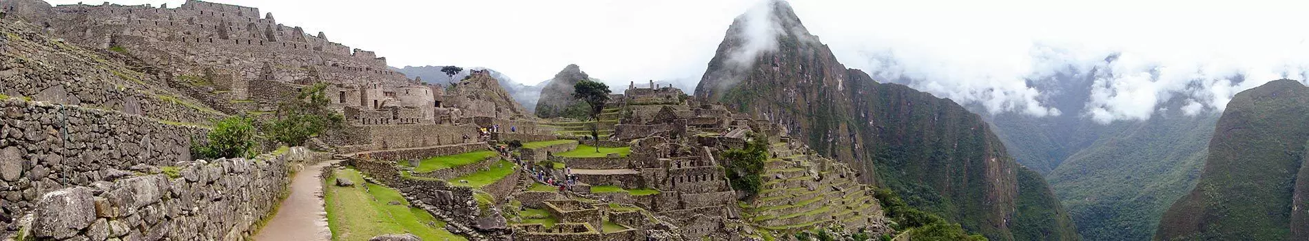 Machu Picchu under dagen